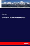 A history of New Brunswick geology