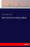 History of American amateur athletics