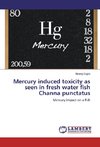 Mercury induced toxicity as seen in fresh water fish Channa punctatus