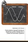 Perturbation-based Extremum Seeking Control Design for a Class of Nonlinear systems
