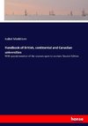 Handbook of British, continental and Canadian universities