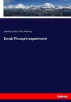 Zerub Throop's experiment