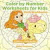 Color by Number Worksheets for Kids - Math Workbooks | Children's Math Books