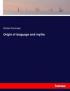 Origin of language and myths