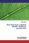 Mite Destroyer Ladybird Beetle, Stethorus pauperculus