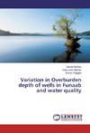 Variation in Overburden depth of wells in Funaab and water quality