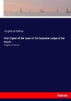 First Digest of the Laws of the Supreme Lodge of the World
