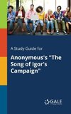 A Study Guide for Anonymous's 