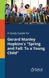 A Study Guide for Gerard Manley Hopkins's 