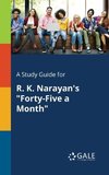 A Study Guide for R. K. Narayan's 