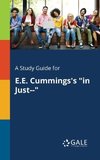 A Study Guide for E.E. Cummings's 