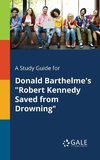 A Study Guide for Donald Barthelme's 