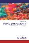 The Plays of Mahesh Dattani