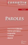 Fiche de lecture Paroles de Prévert (Analyse littéraire de référence et résumé complet)