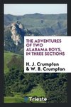 The adventures of two Alabama boys, in three sections