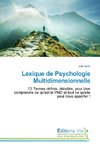 Lexique de Psychologie Multidimensionnelle