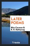 Later poems