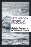 Psychology applied to education