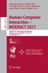 Human-Computer Interaction - INTERACT 2017 - Part I