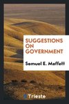 Suggestions on government