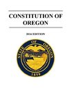 Constitution of Oregon - 2016 Edition