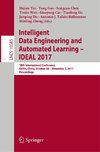 Intelligent Data Engineering and Automated Learning - IDEAL 2017
