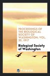 Proceedings of the Biological Society of Washington; Vol. 30, 1917