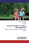 Farmer-Herder Conflicts Management