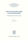 Verkehrsinfrastrukturpolitik in der Marktwirtschaft.