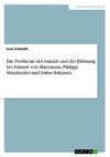 Die Probleme des Suizids und der Erlösung bei Eduard von Hartmann, Philipp Mainländer und Julius Bahnsen