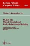 OOER '95 Object-Oriented and Entity-Relationship Modeling