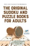 The Original Sudoku and Puzzle Books for Adults | 200+ Easy Puzzles for Beginners