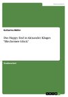 Das Happy End in Alexander Kluges 