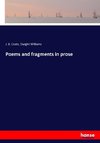 Poems and fragments in prose