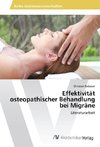 Effektivität osteopathischer Behandlung bei Migräne