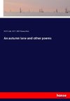 An autumn lane and other poems