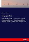 Early speeches