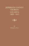 Jefferson County, Georgia, Tax Lists, 1809-1813