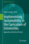 Implementing Sustainability in the Curriculum of Universities
