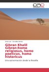 Gibran Khalil Gibran:homo religiosus, homo poeticus, homo historicus