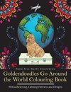 Goldendoodles Go Around the World Colouring Book