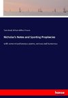 Nicholas's Notes and Sporting Prophecies