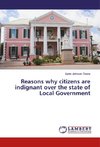 Reasons why citizens are indignant over the state of Local Government