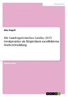 Die Landesgartenschau Landau 2015. Großprojekte als Möglichkeit zur effektiven Stadtentwicklung