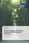 Carbon Storage of Bamboo Forest and Its Ecological Function
