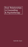 Dual Relationships in Counselling & Psychotherapy