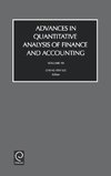 Advances in Quantitive Analysis of Finance and Accounting