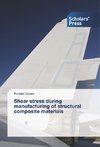 Shear stress during manufacturing of structural composite materials