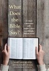 What Does the Bible Say?