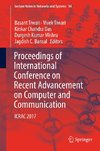 Proceedings of International Conference on Recent Advancement on Computer and Communication